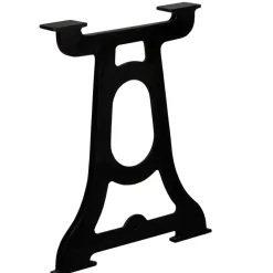 vidaXL Accesorios Para Mesas-Patas de mesa de comedor 2 uds estructura Y hierro fundido