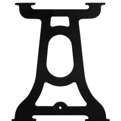 vidaXL Accesorios Para Mesas-Patas de mesa de comedor 2 uds estructura Y hierro fundido