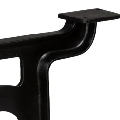 vidaXL Accesorios Para Mesas-Patas de mesa de comedor 2 uds estructura Y hierro fundido