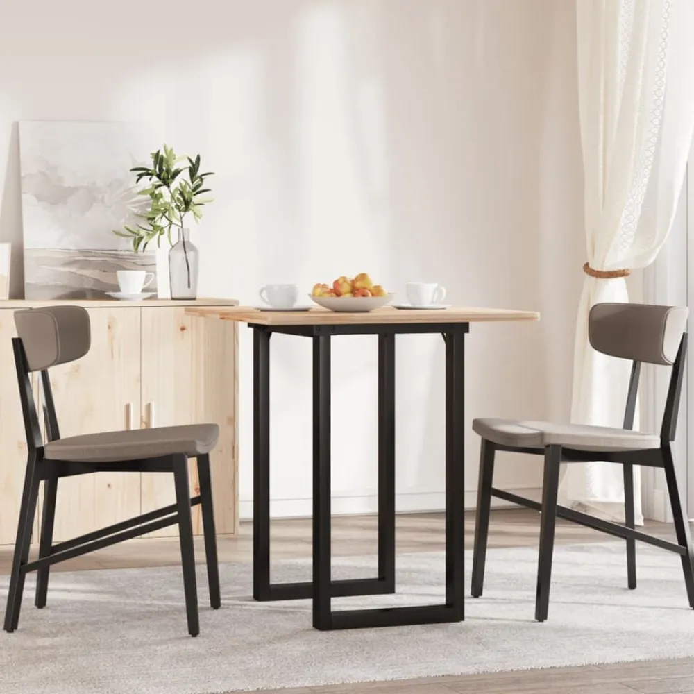 vidaXL Accesorios Para Mesas-Patas de mesa de comedor estructura O acero 60x50x73 cm