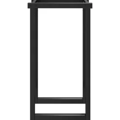 vidaXL Accesorios Para Mesas-Patas de mesa de comedor estructura O acero 60x50x73 cm