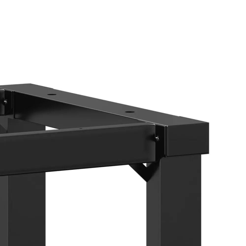 vidaXL Accesorios Para Mesas-Patas de mesa de comedor estructura O acero 60x50x73 cm