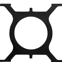 vidaXL Patas de mesa de comedor en O hierro fundido 2 unidades New