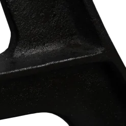 vidaXL Patas de mesa de comedor en A hierro fundido 2 unidades