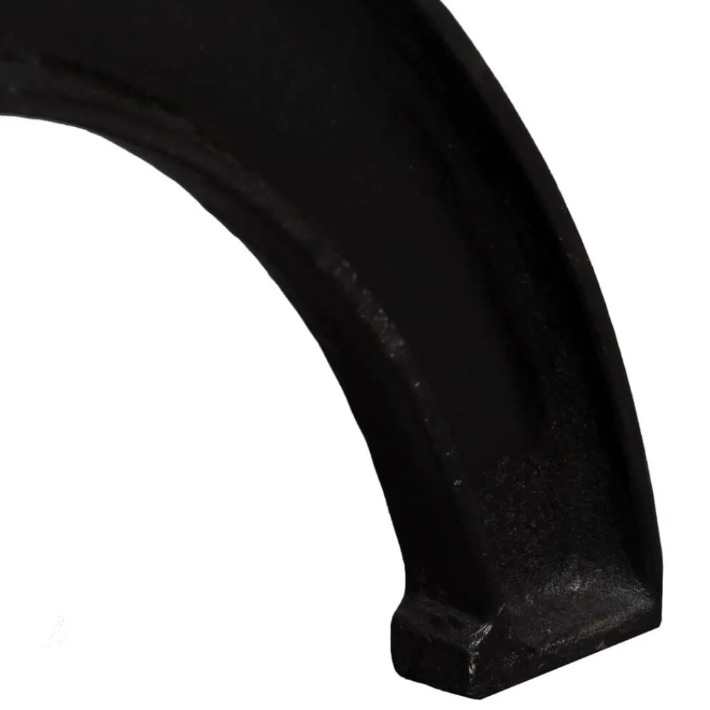 vidaXL Patas de mesa de comedor 2 uds estructura X hierro fundido New