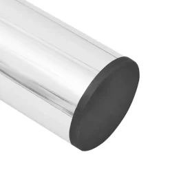 vidaXL Accesorios Para Mesas-Patas de mesa telescópicas 2 unidades cromo 710 mm-1100 mm