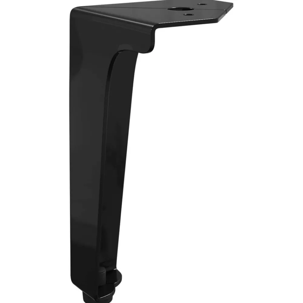 vidaXL Patas de Muebles 2 pcs Negro 54,1 x 54,1 x 100 mm Hierro Sale
