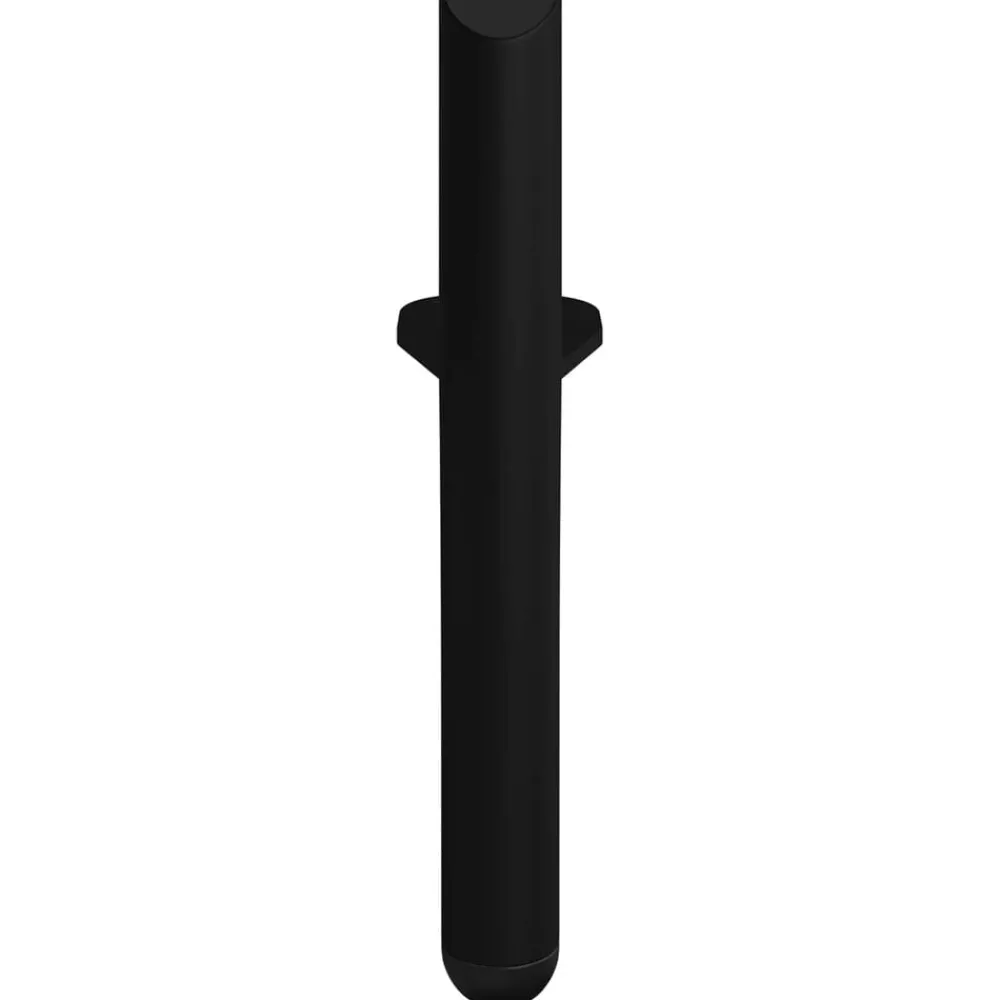 vidaXL Patas de Muebles 2 pcs Negro 66 x 36 x 160 mm Hierro Online
