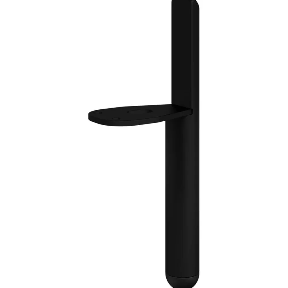 vidaXL Patas de Muebles 2 pcs Negro 66 x 36 x 160 mm Hierro Online