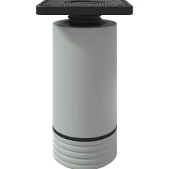 vidaXL Patas de Muebles Ajustable 2 pcs 64 x 64 x 100 mm PP Discount