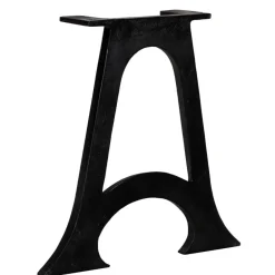 vidaXL Accesorios Para Mesas-Patas mesa de comedor en A hierro fundido base arqueada 2 uds