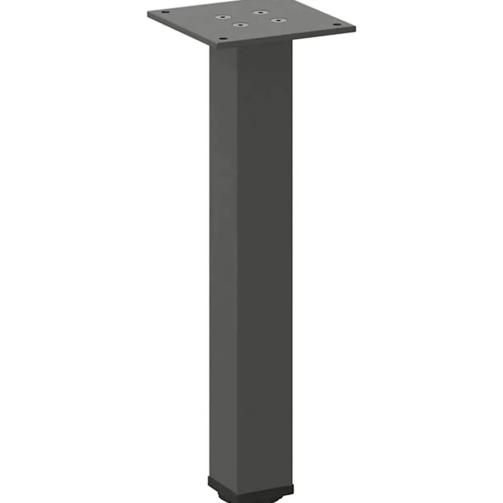 vidaXL Accesorios Para Mesas-Patas para mesa de centro (4 unidades), , 30-32 cm, acero