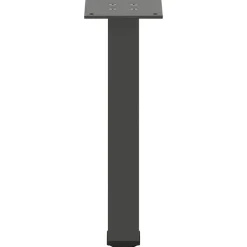vidaXL Accesorios Para Mesas-Patas para mesa de centro (4 unidades), , 30-32 cm, acero