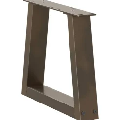 vidaXL Accesorios Para Mesas-Patas para mesa de centro en forma de V (2 unidades, acero , 30 x 30-31,3 cm)