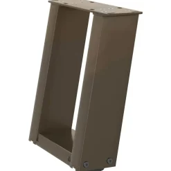 vidaXL Accesorios Para Mesas-Patas para mesa de centro en forma de U (2 unidades, acero , 30 x 30-31 cm)