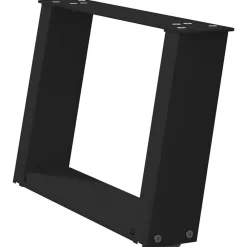 vidaXL Accesorios Para Mesas-Patas para mesa de centro en forma de U (2 unidades), color , 50 x (30-31) cm, acero