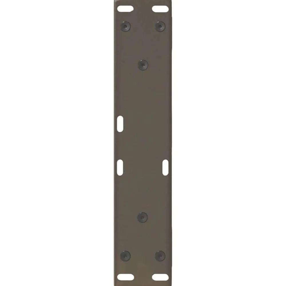 vidaXL Patas para mesa de centro (2 unidades), acero , 30 x (30-31,3) cm. Natural New