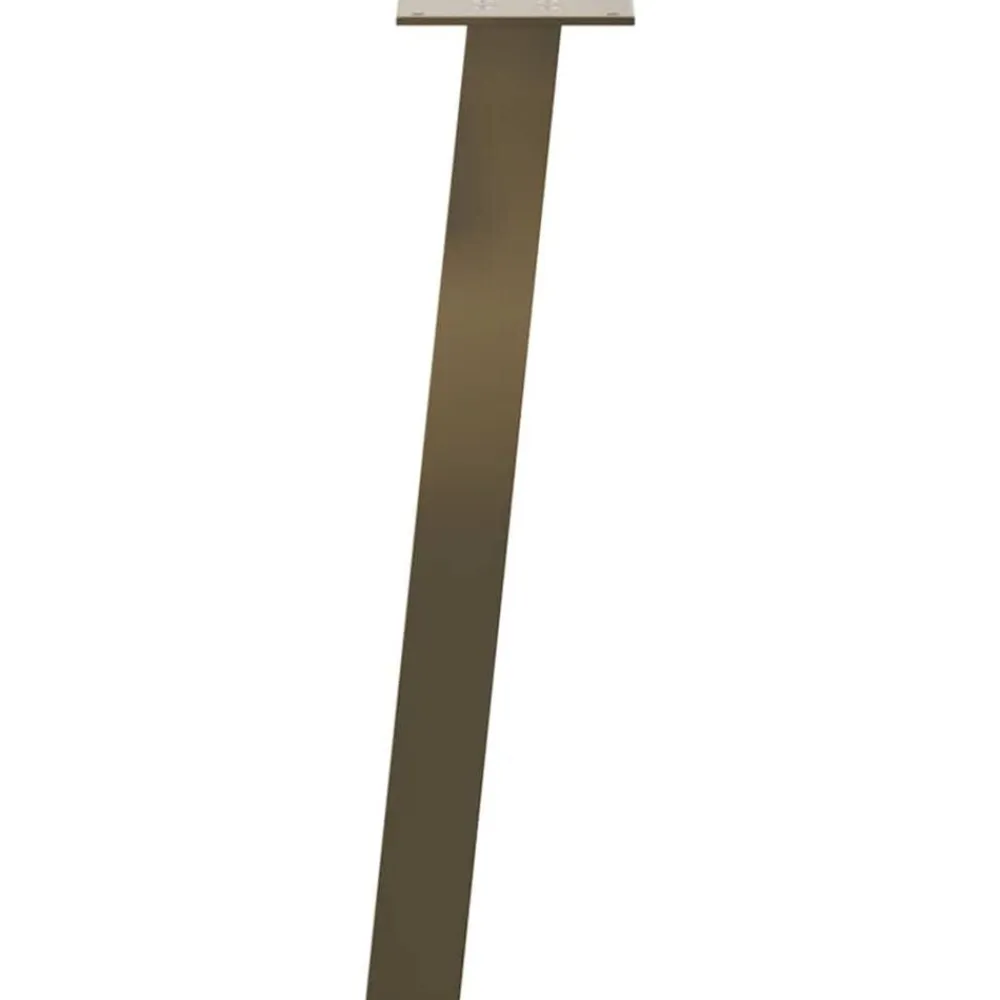 vidaXL Patas para mesa de centro 4 unidades de acero 30 cm Acero Natural Outlet