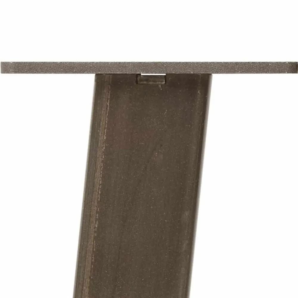 vidaXL Patas para mesa de centro 4 unidades de acero 30 cm Acero Natural Outlet