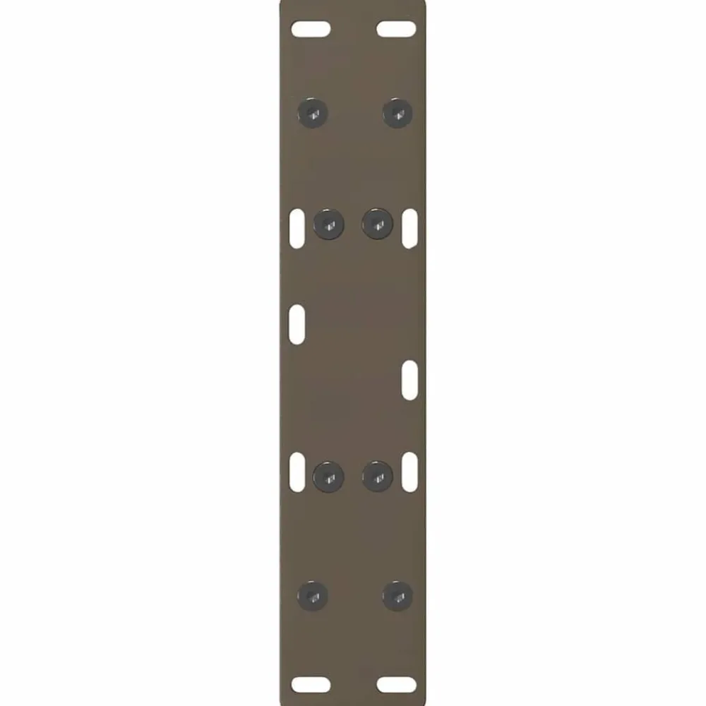 vidaXL Patas para mesa de centro en forma de A (2 unidades, 30 x 30-31 cm, acero) Natural