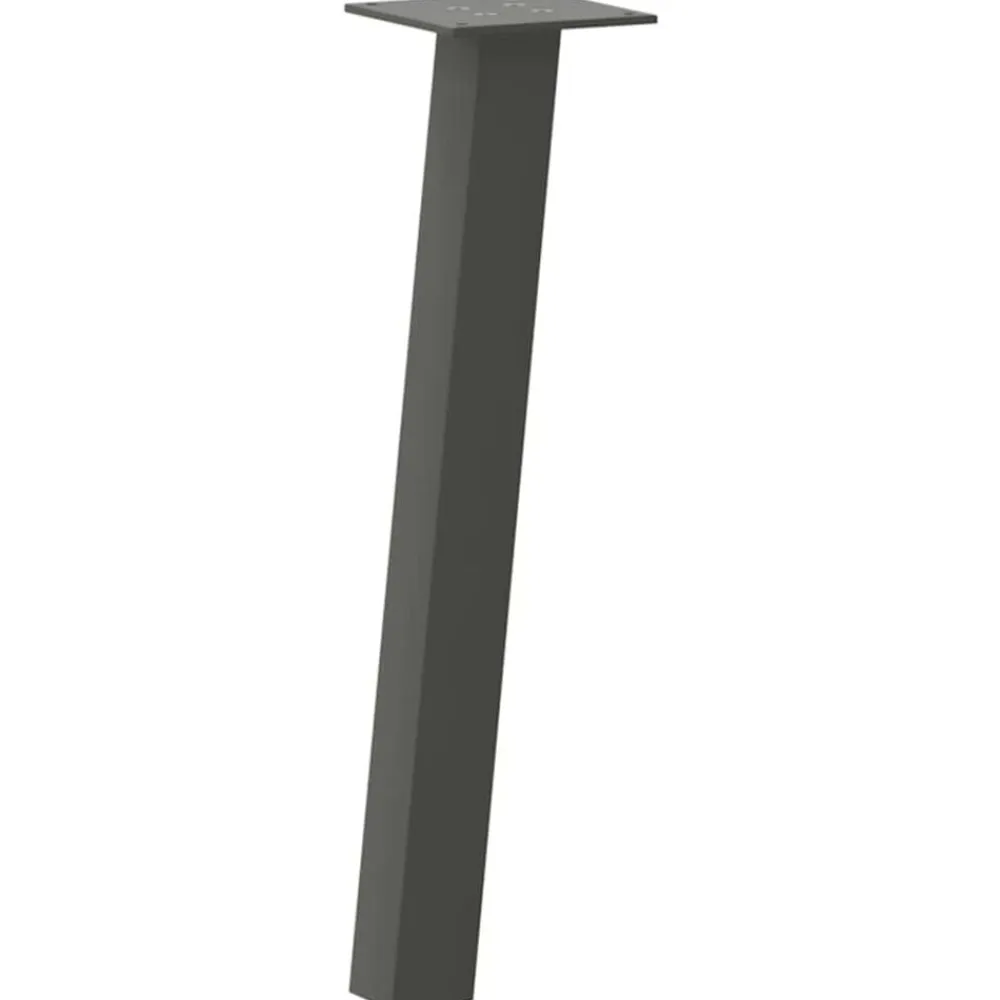 vidaXL Accesorios Para Mesas-Patas para mesa de centro 4 unidades 30 cm acero