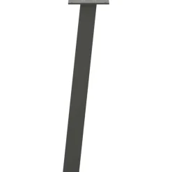 vidaXL Accesorios Para Mesas-Patas para mesa de centro 4 unidades 30 cm acero