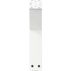 vidaXL Patas para mesa de centro (2 unidades), color , 30 x (30-31,3) cm, acero Blanco Online