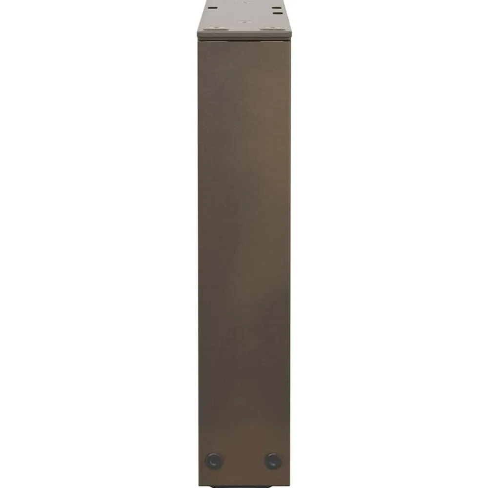 vidaXL Patas para mesa de centro en forma de V (2 unidades, acero , 30 x 30-31,3 cm) Natural Outlet