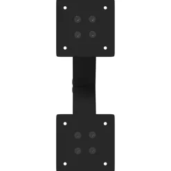 vidaXL Patas para mesa de centro en forma de X (2 unidades), color , 30 x (30-31) cm, acero Negro Hot