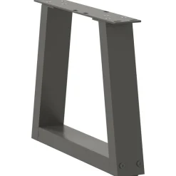 vidaXL Accesorios Para Mesas-Patas para mesa de centro en forma de V (2 unidades), , 30 x (30-31,3) cm, acero