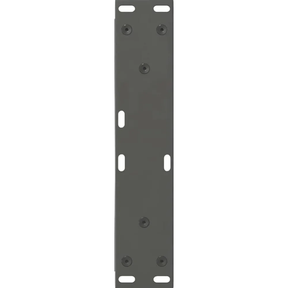 vidaXL Accesorios Para Mesas-Patas para mesa de centro (2 unidades), , 30 x (30-31,3) cm, acero