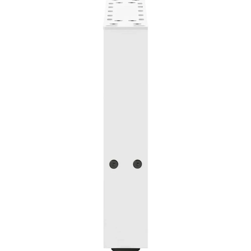 vidaXL Patas para mesa de centro blancas (2 unidades, 30 x 31 cm, acero) Blanco Hot