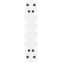 vidaXL Patas para mesa de centro blancas (2 unidades, 30 x 31 cm, acero) Blanco Hot