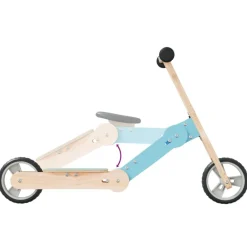 vidaXL Patinete de niños 2 en 1 Azul claro