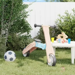 vidaXL Patinete de niños 2 en 1 Azul claro
