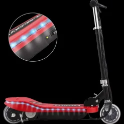 vidaXL Actividades Al Aire Libre-Patinete eléctrico con LED 120 W