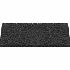 vidaXL Patio de gránulo de goma Negro 6 x 9 x 0,3 cm Goma