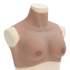 vidaXL Ropa Y Accesorios-Pecho de silicona copa B moreno