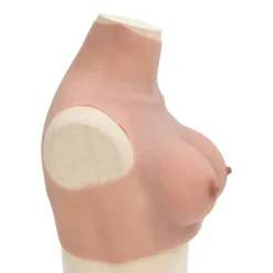vidaXL Pecho de silicona copa B Natural Outlet