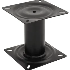 vidaXL Piezas Y Accesorios Para Vehículos-Pedestal de asiento de barco con asiento giratorio 360° acero