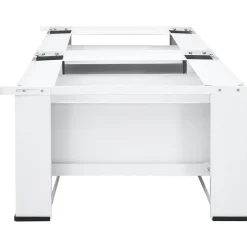 vidaXL Accesorios Para Electrodomésticos-Pedestal doble para lavadora y secadora con cajones