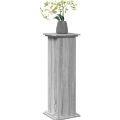 vidaXL Jardín-Pedestal expositor con almacenaje 31x30x90 cm