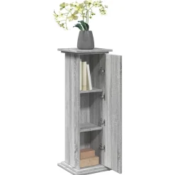 vidaXL Jardín-Pedestal expositor con almacenaje 31x30x90 cm