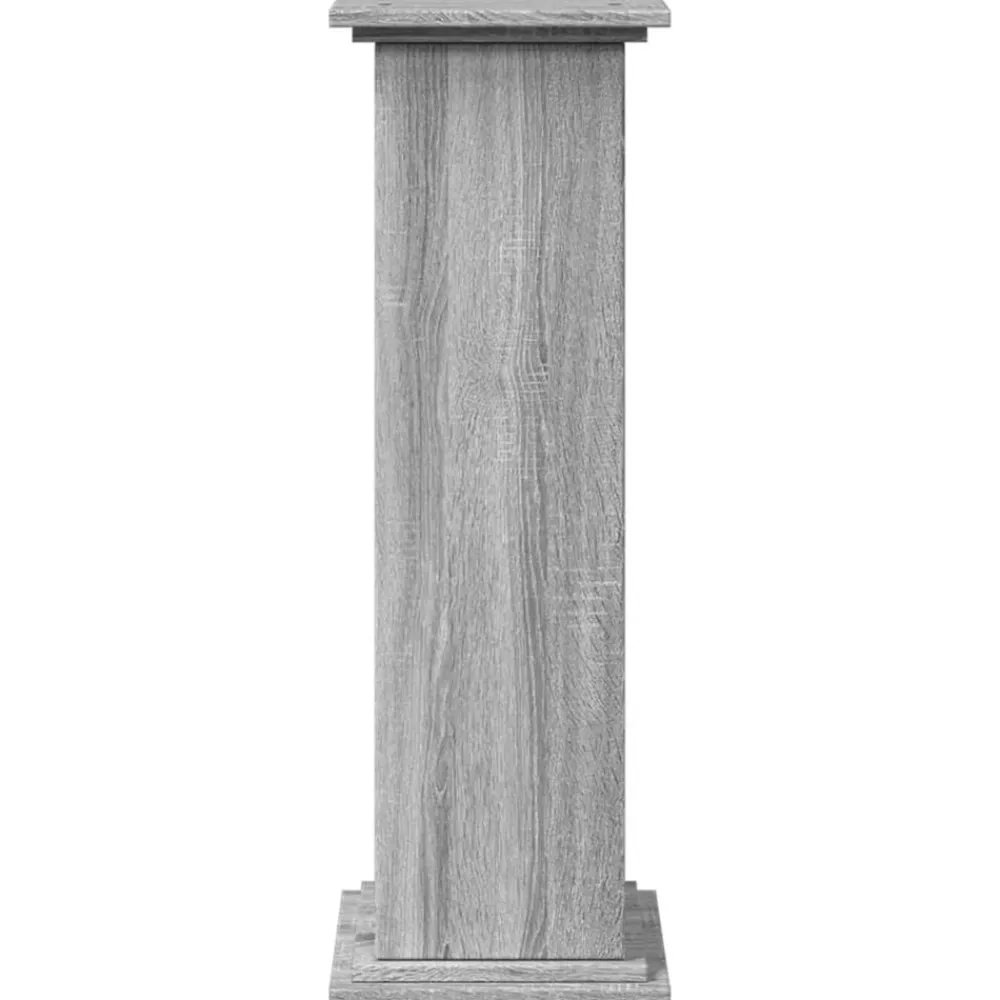 vidaXL Jardín-Pedestal expositor con almacenaje 31x30x90 cm