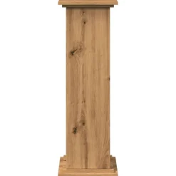 vidaXL Jardín-Pedestal expositor con almacenaje 31x30x90 cm
