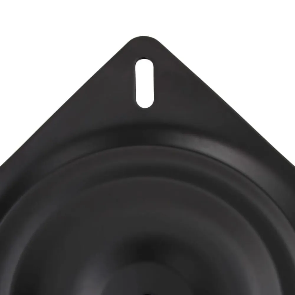vidaXL Pedestal para asiento de barco acero negro 18 cm Outlet