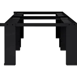 vidaXL Pedestal para Lavadora 2 pcs 127 x 54,5 x 32,5 cm Acero Negro Online