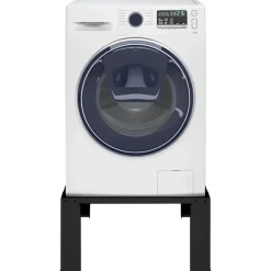 vidaXL Pedestal para Lavadora 64 x 55 x 32,5 cm Acero Negro Online
