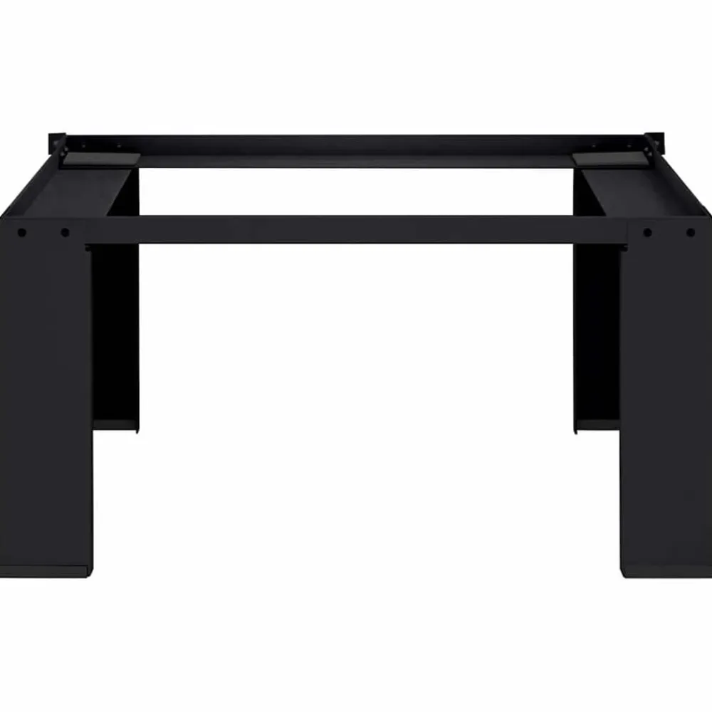 vidaXL Pedestal para Lavadora 64 x 55 x 32,5 cm Acero Negro Online