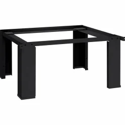 vidaXL Pedestal para Lavadora 64 x 55 x 32,5 cm Acero Negro Online